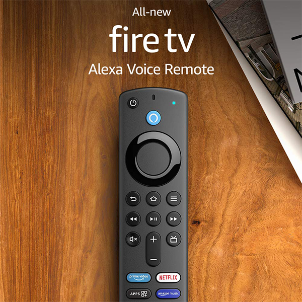 Fire TV Stick Lite with Latest Alexa Voice Remote in Back