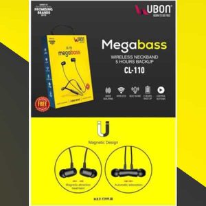Ubon CL-110 Megabass Neckband Wireless With Mic
