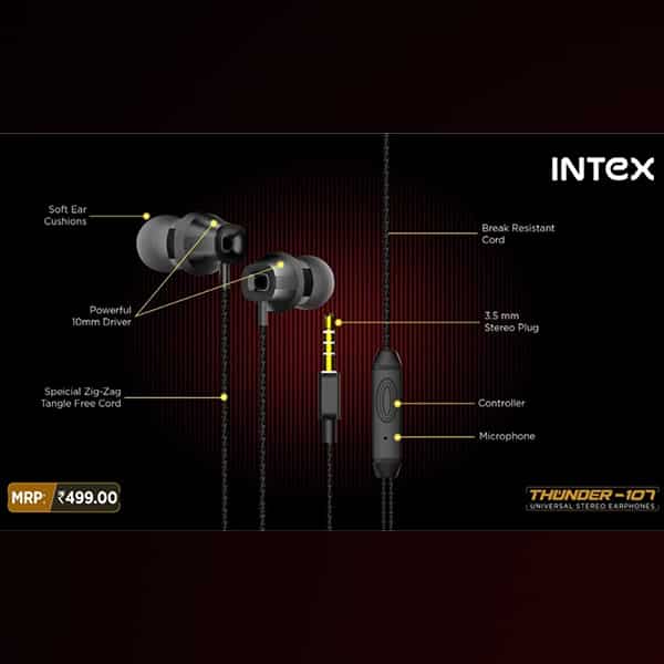 Intex Thunder 107 Wired Headset