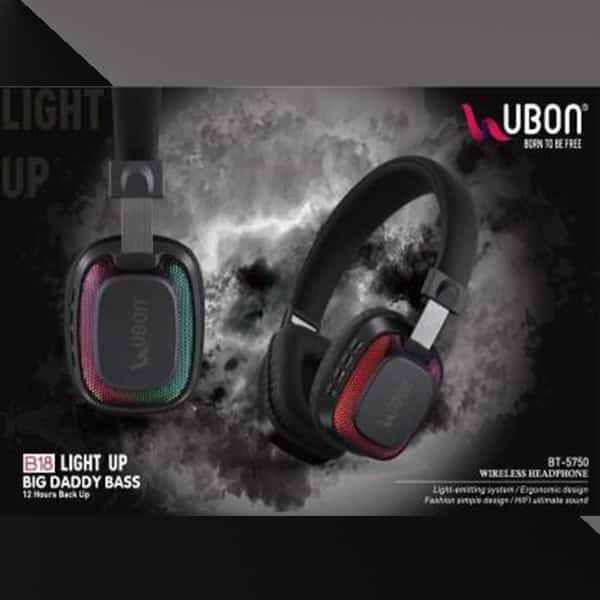 Ubon BT-5750 Light up Bluetooth Headset