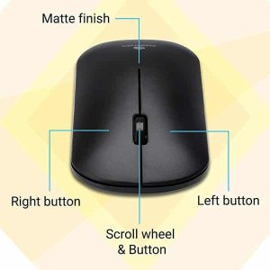 Zebronics Zeb-Dazzle Wireless Optical Gaming Mouse (2.4GHz Wireless)
