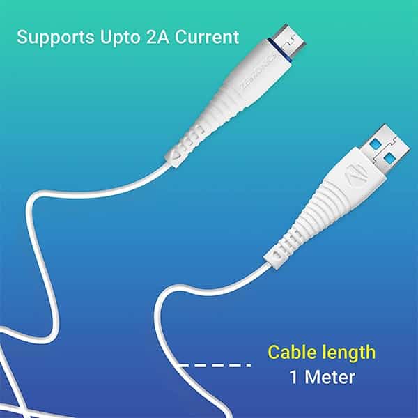 Zebronics Zeb-UMC101 USB to Micro USB Cable