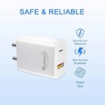 Quantum QHM3500 20W Fast Charger QC+PD Dual Output Mobile Charger