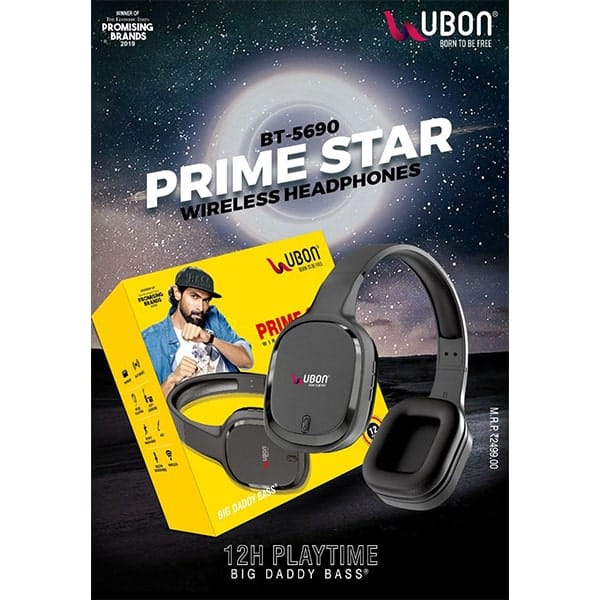 Ubon BT-5690 PRIME STAR Wireless Headphones
