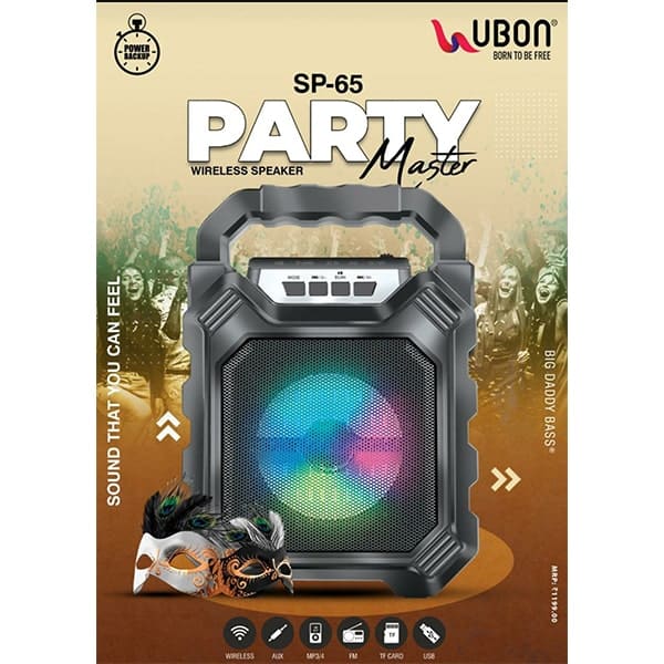 Ubon SP-65 PARTY MASTER Wireless Speaker