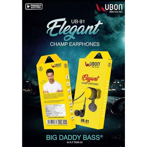 Ubon UB-91 Elegant Champ Earphones