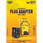 Ubon Universal Plug Adapter WC-1001 For iOS & Android