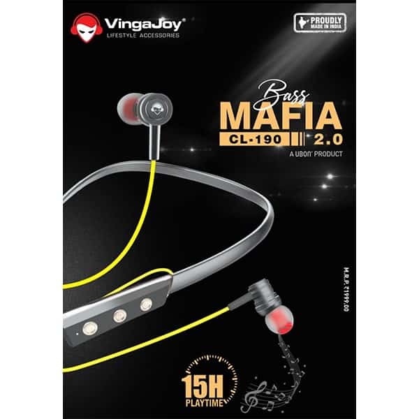 Vingajoy Bass Mafia CL-190 Bluetooth Neckband