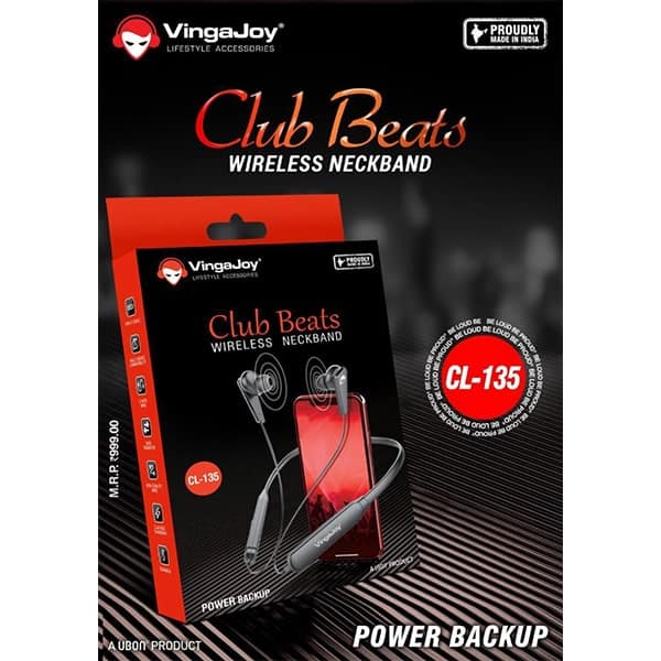 Vingajoy CL-135 Club Beats Wireless Neckband