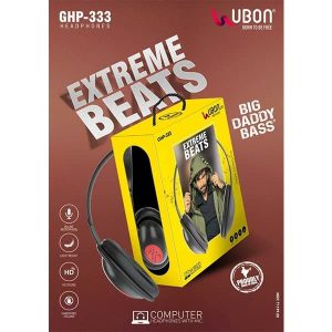 Ubon GHP-333 Extreme Beats Computers Headphones with Mic