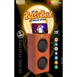Ubon GBT-294 Bass Box 10W Wireless Bluetooth Speaker