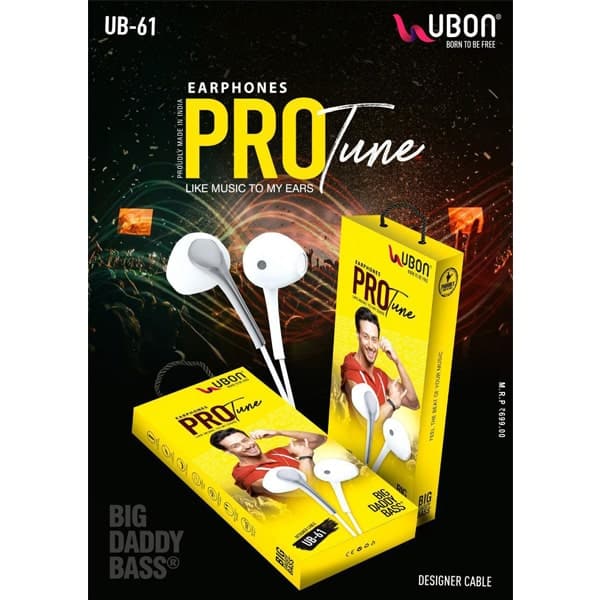 Ubon UB-61 PRO Tune Earphones
