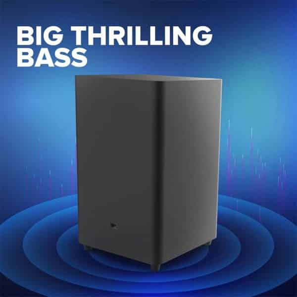 JBL Bar 2.1 Deep Bass 300W Soundbar with Wireless Subwoofer