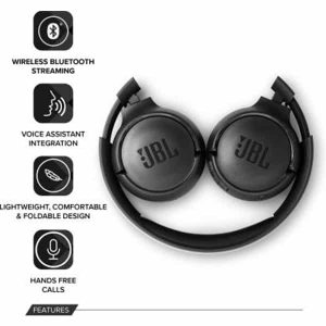 JBL Tune 500BT Wireless On-Ear Headphones with Mic