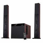 F&D T400X 100W Full Wooden 2.1 Tower Speakers