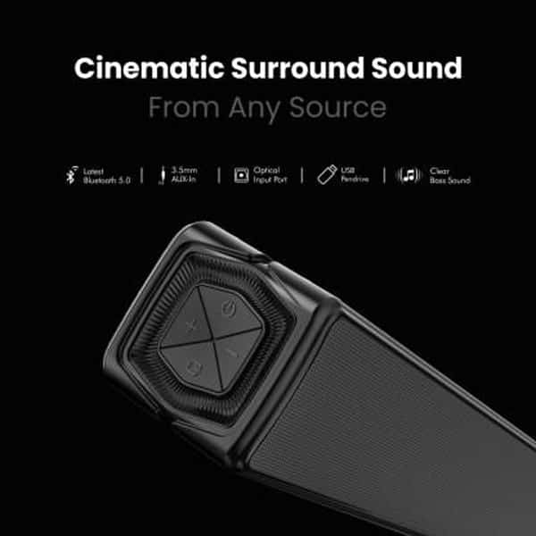 Portronics Pure Sound 1 60 W Bluetooth Soundbar