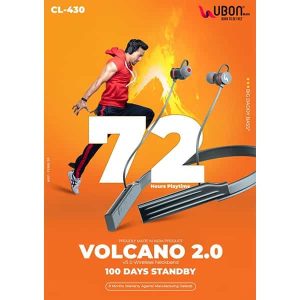 Ubon CL-430 Volcano 72 Hours Wireless Neckband