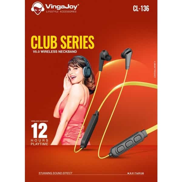 VingaJoy CL-136 Club Series Wireless Neckband