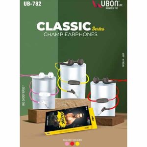 Ubon UB-782 Classic Series Champ Earphones