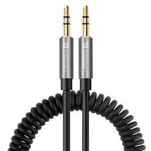 Portronics Konnect Aux 6 3.5mm Long Spiral AUX Cable