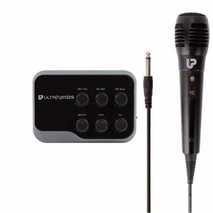 UltraProlink UM1002 Sing Along Karaoke Bluetooth Mixer with Karaoke Microphone