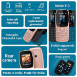 Nokia 110 Dual Sim Keypad Phone With Camera