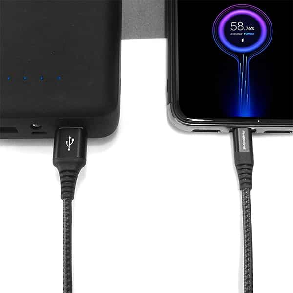Ambrane 3A USB Type C Fast Charging Braided Cable