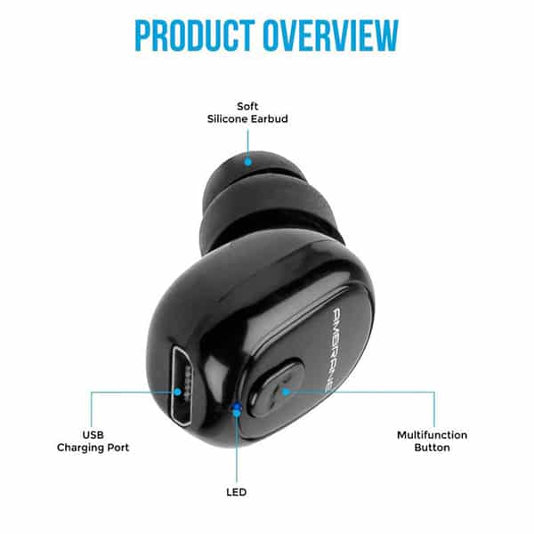 Ambrane H9 In-Ear Mono True Wireless Earbud