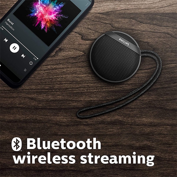 Philips BT40BK Bluetooth Portable Wireless Speaker
