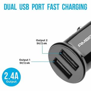 Ambrane ACC-56 Car Charger With Rapid Charging