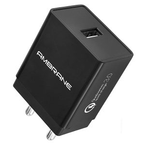 Ambrane AQC-56 Quick Charge 3.0 Wall Charger
