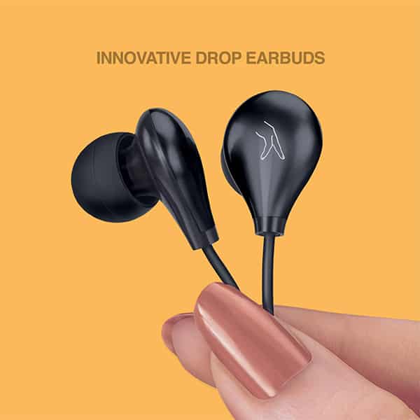 FINGERS Droplets Wired in Ear Earphone with Mic
