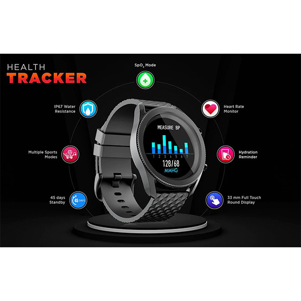 Intex FitRist Active Smart calling SpO2 Watch