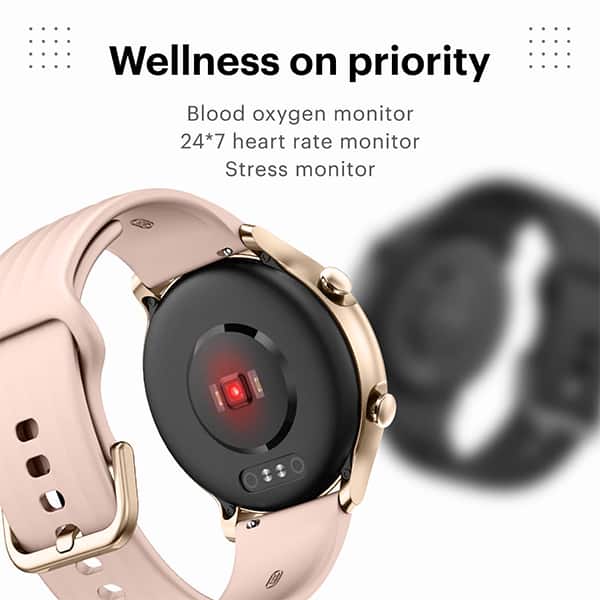 NoiseFit Agile Smartwatch with Coloured Bezels