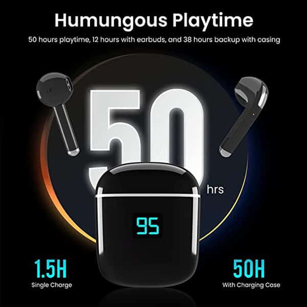 Portronics Harmonics Twins 50 Wireless Sports Earbuds