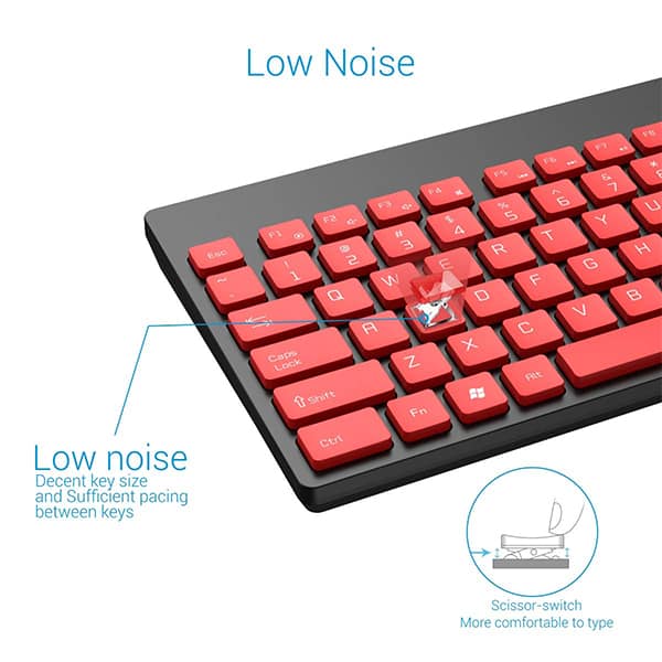 Portronics Key2 Wireless Keyboard & Mouse Combo