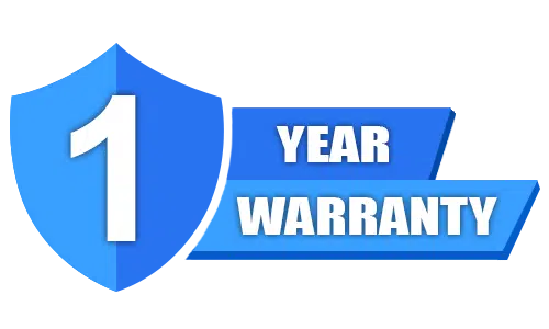 1 year warranty