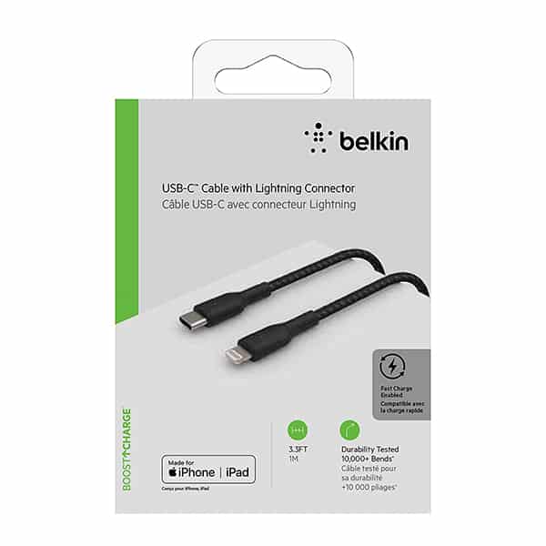 Belkin Apple Certified Lightning to Type C Cable