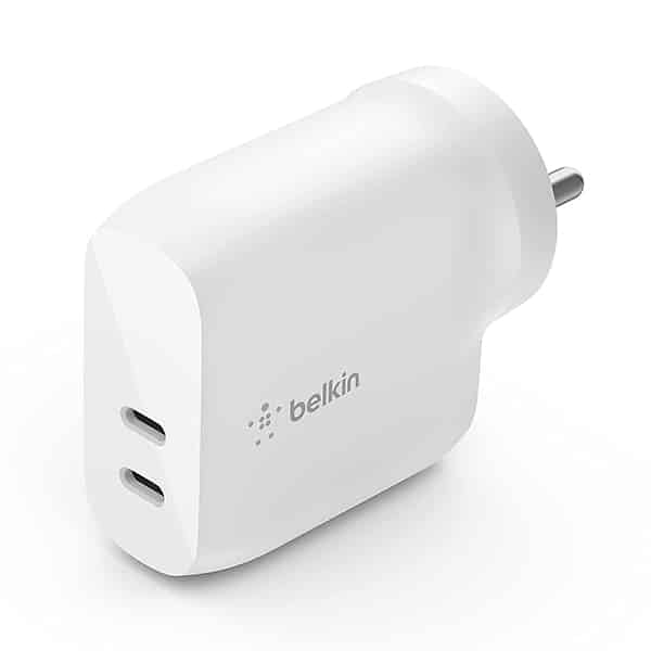 Belkin Dual USB-C 40W PD Wall Charger