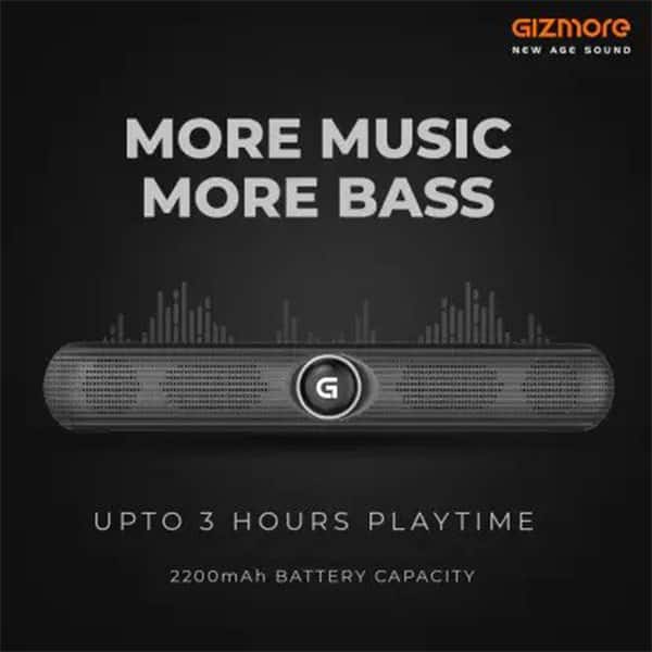 GIZMORE GIZBAR 1000 Pro Bluetooth 10W Soundbar