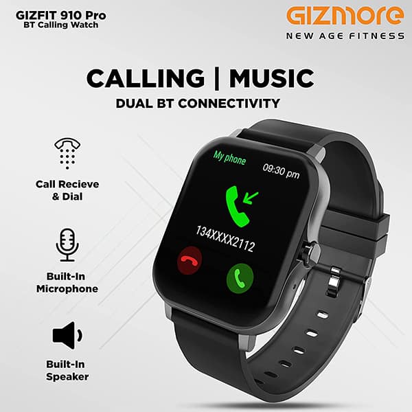 GIZMORE GIZFIT 910 Pro Bluetooth Smartwatch