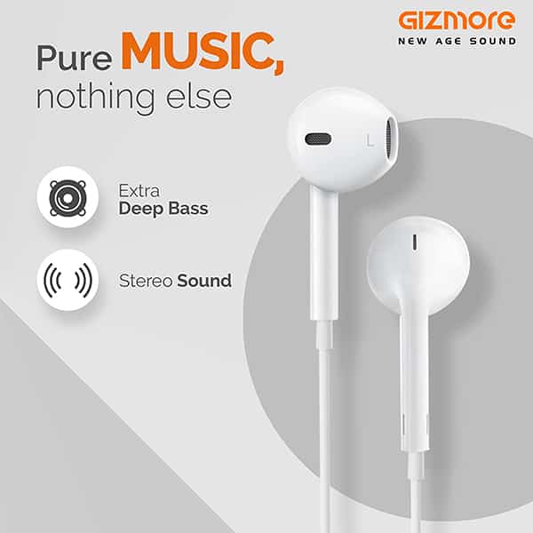 GIZMORE GIZME342 in-Ear Wired Earphone