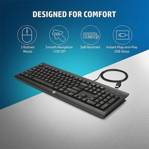 HP Desktop C2500 Keyboard & Mouse Combo