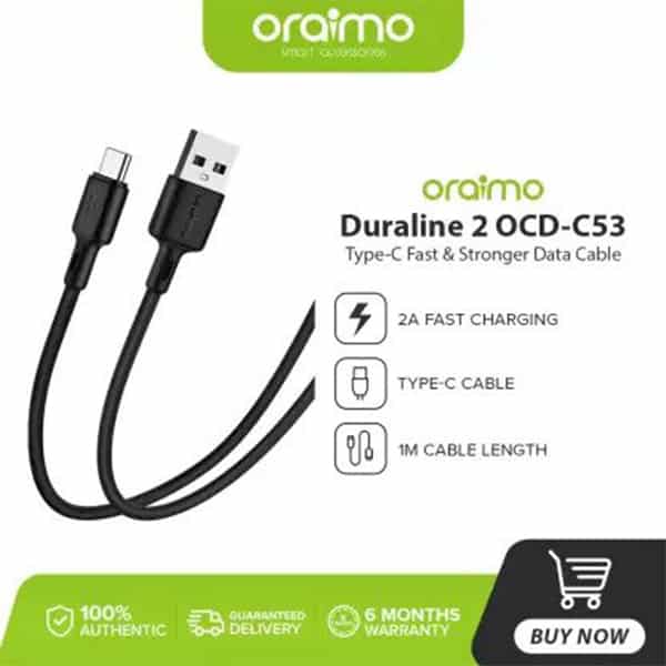 Oraimo OCD-C53 1 m USB Type C Cable