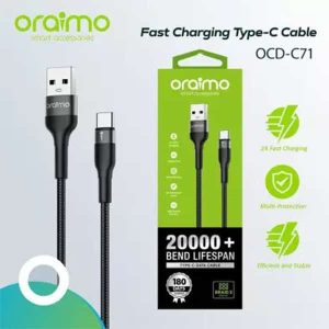 Oraimo OCD-C71 1 m Nylon braiding USB Cable