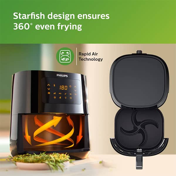 Philips Digital Air Fryer HD9252/90 with Touch Panel