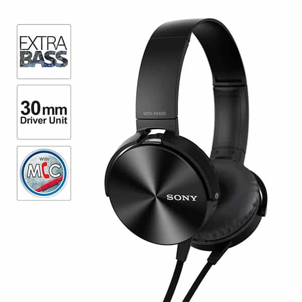 Sony MDR-XB450AP Wired Extra Bass Headphones