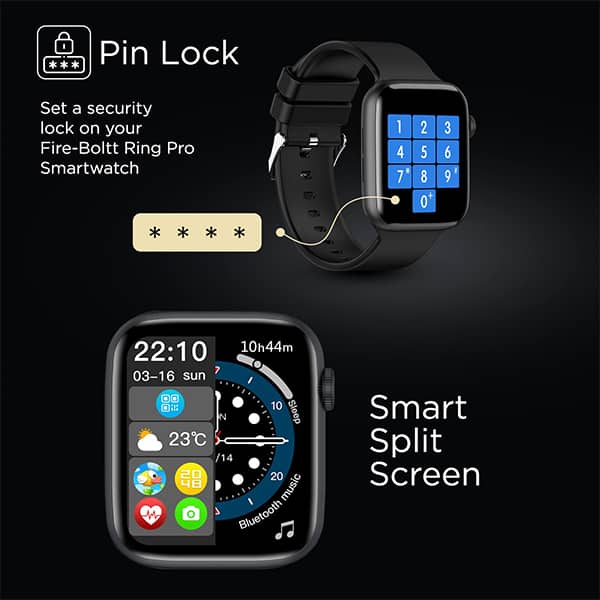 Fire-Boltt Ring Pro Bluetooth Calling Smart Watch