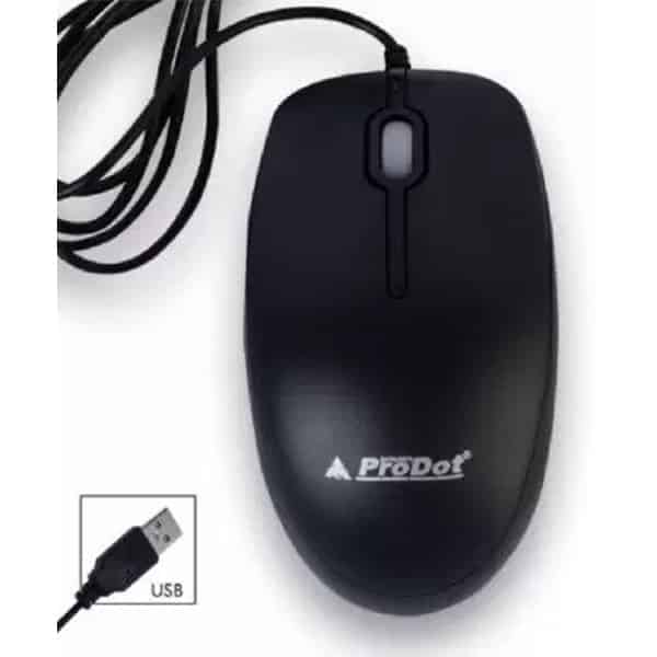 ProDot Comfy Wired Optical Mouse