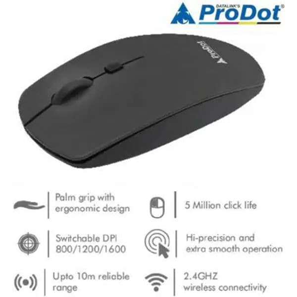 ProDot Pam Matt Wireless Mouse